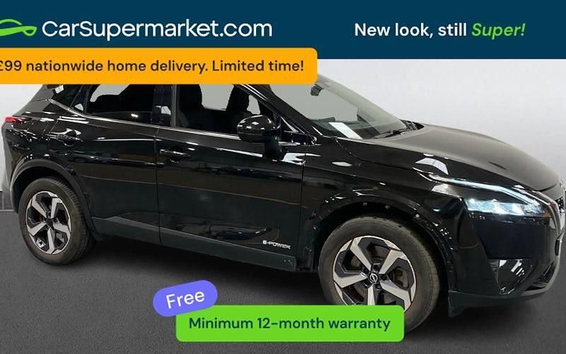 Used Nissan Qashqai N-Connecta 190 HP (139 kW) 2023 Black SUV