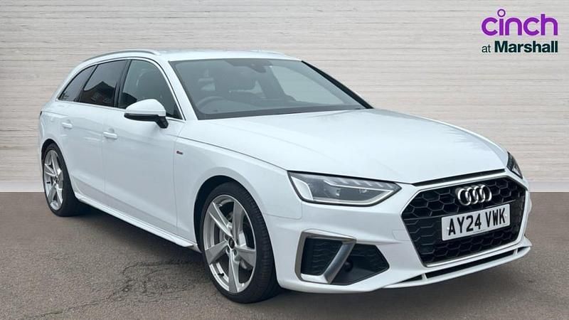Used Audi A4 S-Line 204 HP (150 kW) 2024 White Estate
