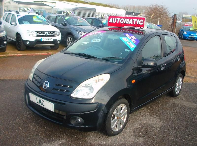 Used Nissan Pixo N-TEC 68 HP (50 kW) 2012 Black Hatchback