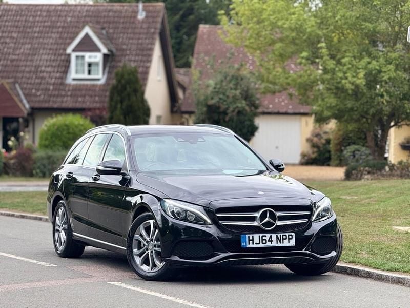 Black Used 2014 Mercedes C200 Estate | £10,750 (Fair price) - Image 1/4