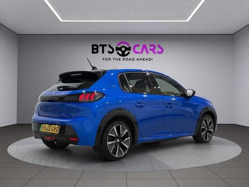 Used Peugeot e-208 GTi 100 kW (136 HP) 2022 Blue Hatchback