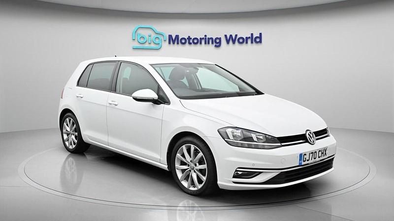 Used VW Golf VII GT 115 HP (84 kW) 2020 White Hatchback