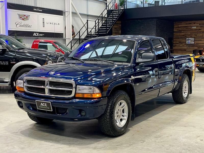 Used Dodge Dakota 2002 Blue Pickup