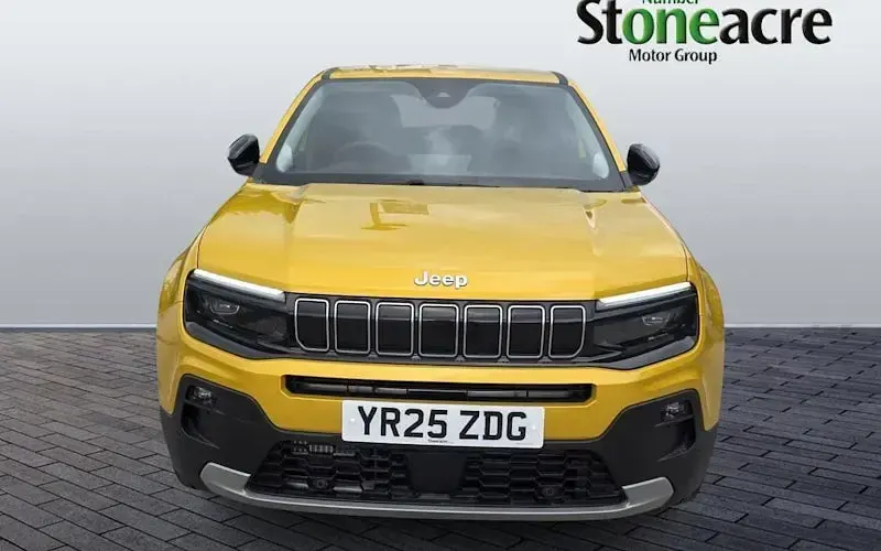 New Jeep Avenger Summit 101 HP (74 kW) 2025 Yellow SUV