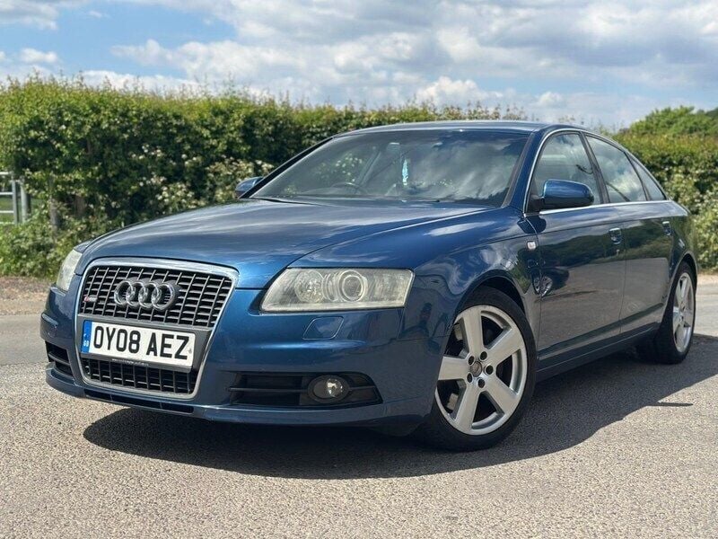 Blue Used 2008 Audi A6 S-Line Sedan | £4,795 - Image 1/4
