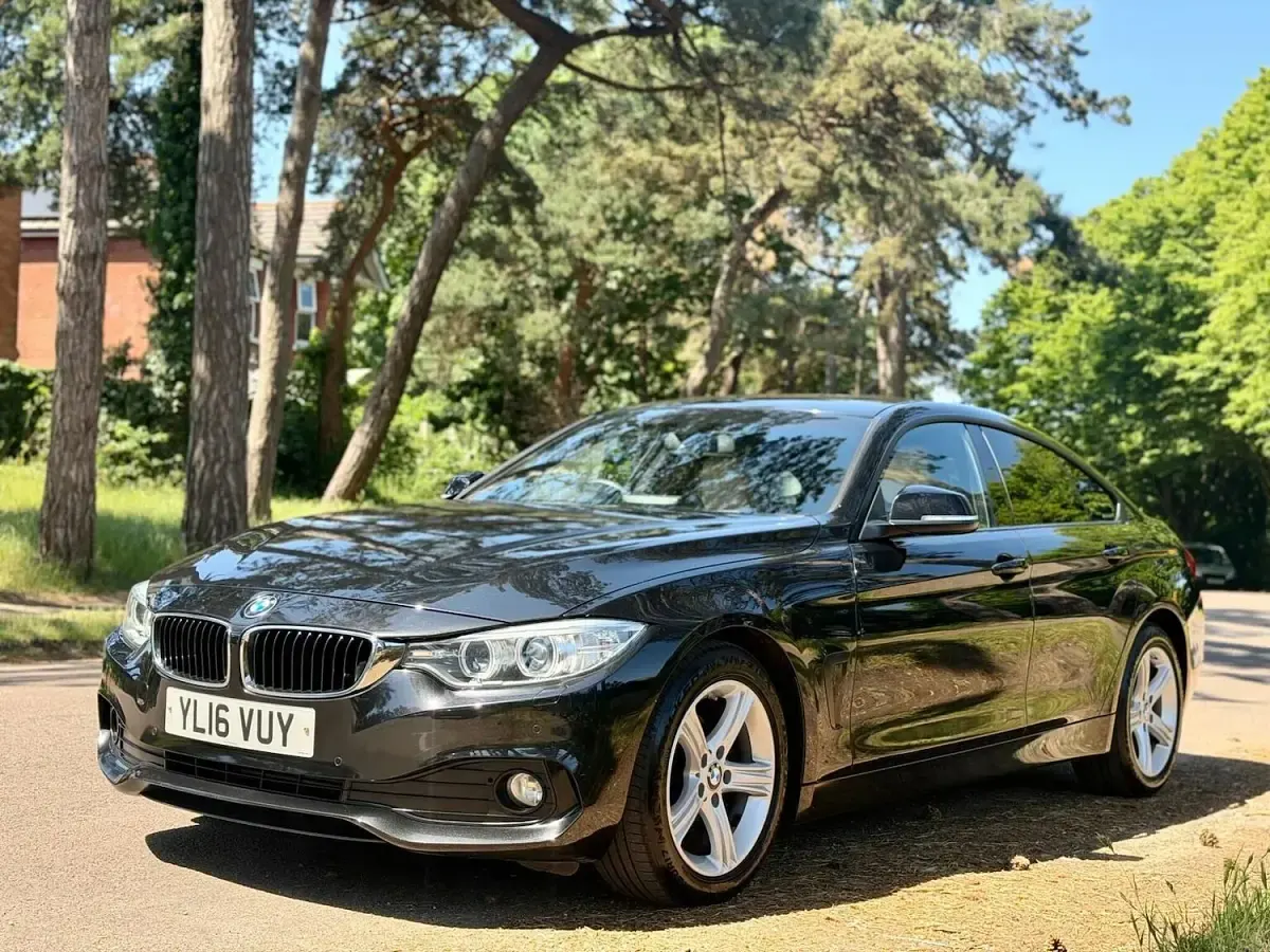 Used BMW 418 Comfort Edition 150 HP (110 kW) 2016 Black Coupe