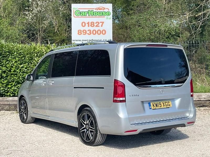 Used Mercedes V220 AMG line 163 HP (119 kW) 2019 Silver MPV