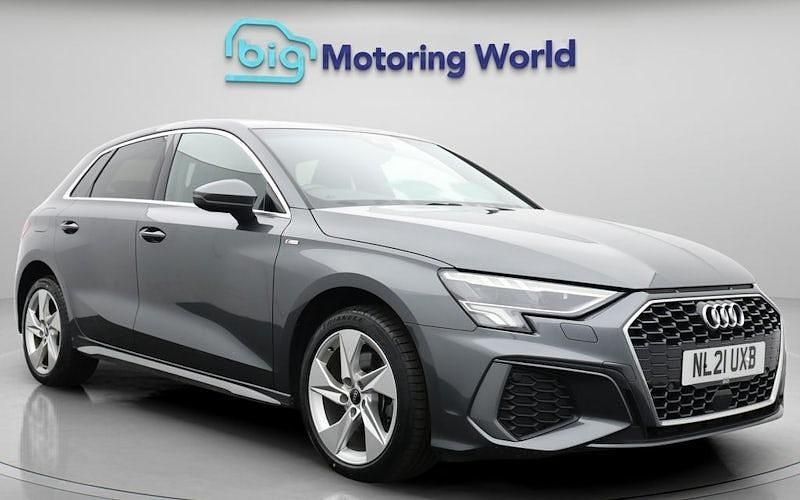 Used 2025 Audi A3 Sportback e-tron S-Line Hatchback | £19,000 (Super price) - Image 1/4