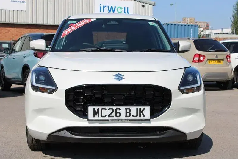 New Suzuki Swift 2026 White Hatchback