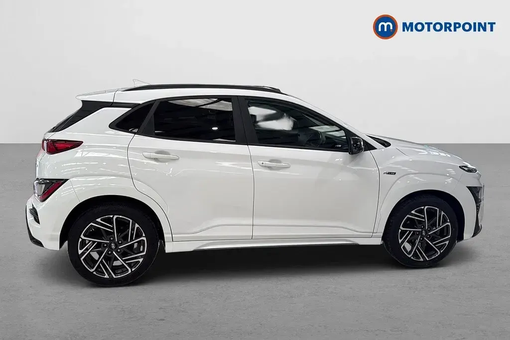Used Hyundai Kona N Line 120 HP (88 kW) 2021 White SUV