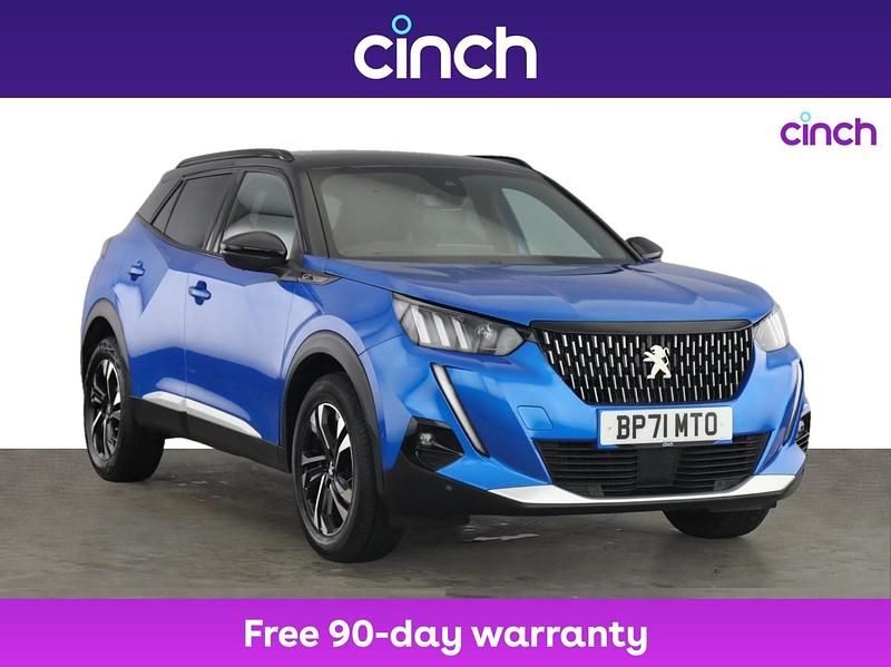 Blue Used 2022 Peugeot 2008 GTi SUV | £14,849 (Fair price) - Image 1/3