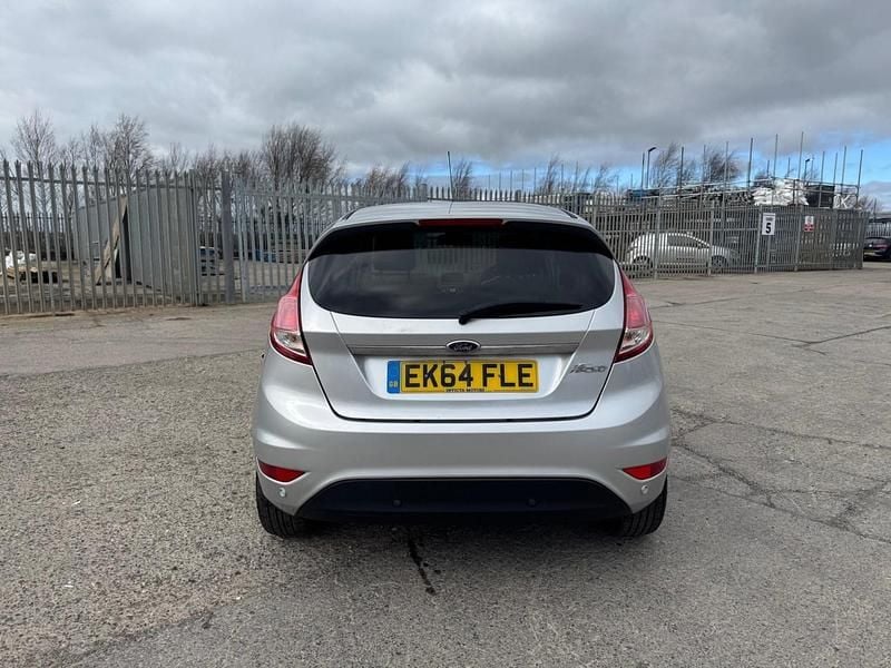 Used Ford Fiesta Titanium 2014 Silver Hatchback