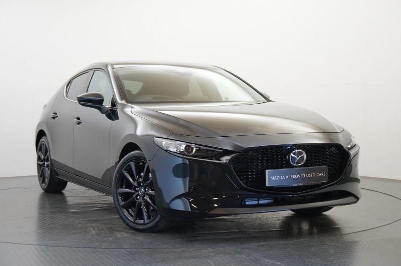 Black Used 2025 Mazda 3 Homura-Line Hatchback | £19,799 - Image 1/4