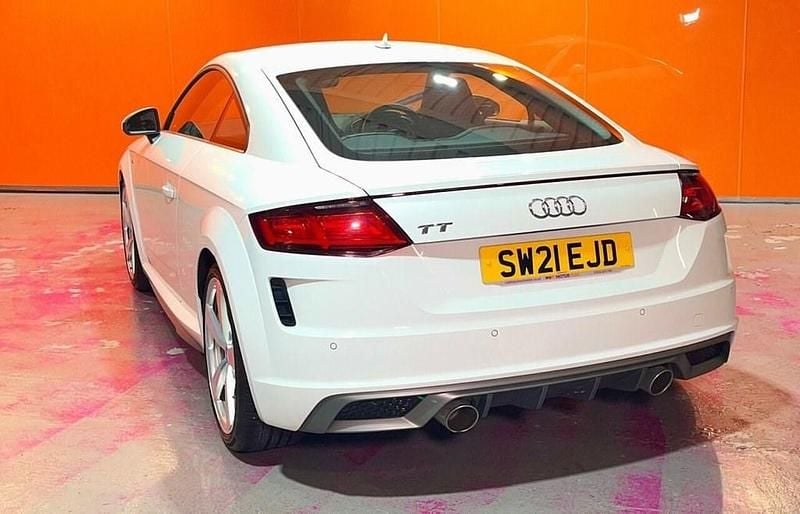 Used Audi TT S-Line 245 HP (180 kW) 2021 White Coupe
