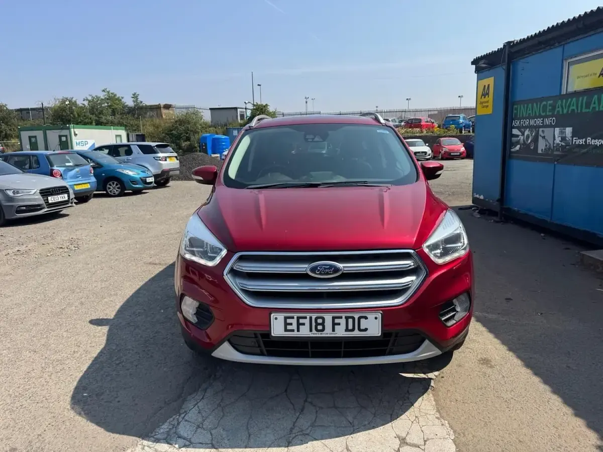 Used Ford Kuga Titanium X 180 HP (132 kW) 2018 Red SUV