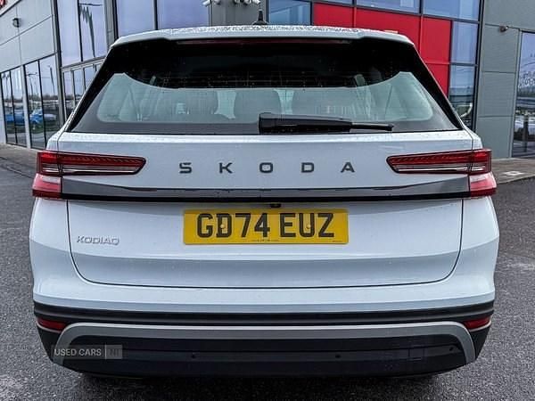 Used Skoda Kodiaq SE 150 HP (110 kW) 2025 White SUV