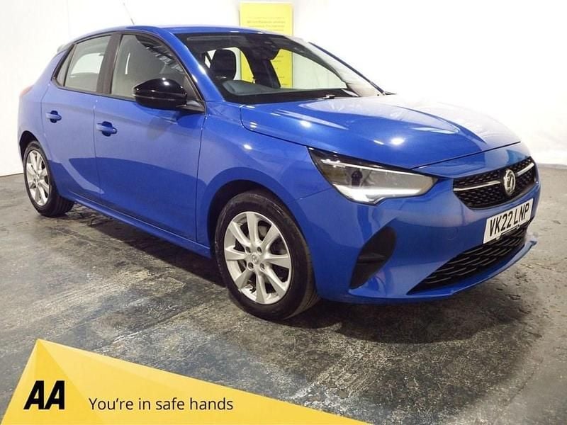 Used Vauxhall Corsa Edition 100 HP (73 kW) 2022 Blue Hatchback