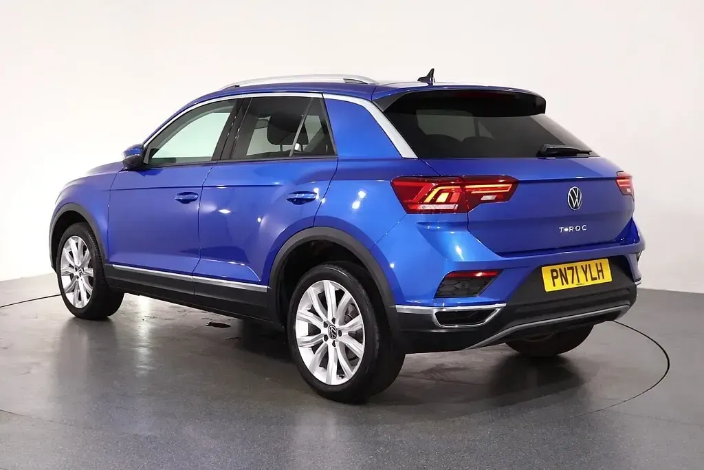 Used VW T-Roc SEL 2021 Blue SUV
