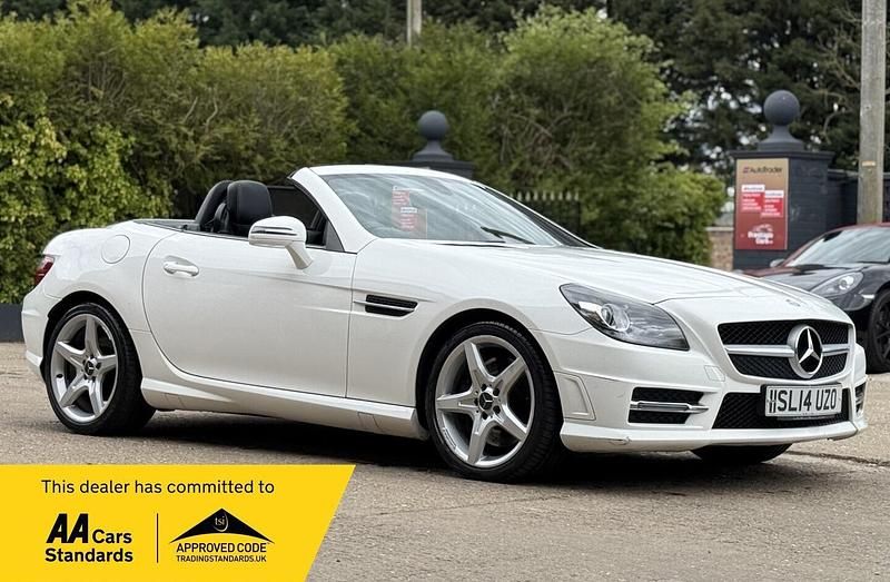 Used Mercedes SLK250 AMG 2014 White Cabriolet
