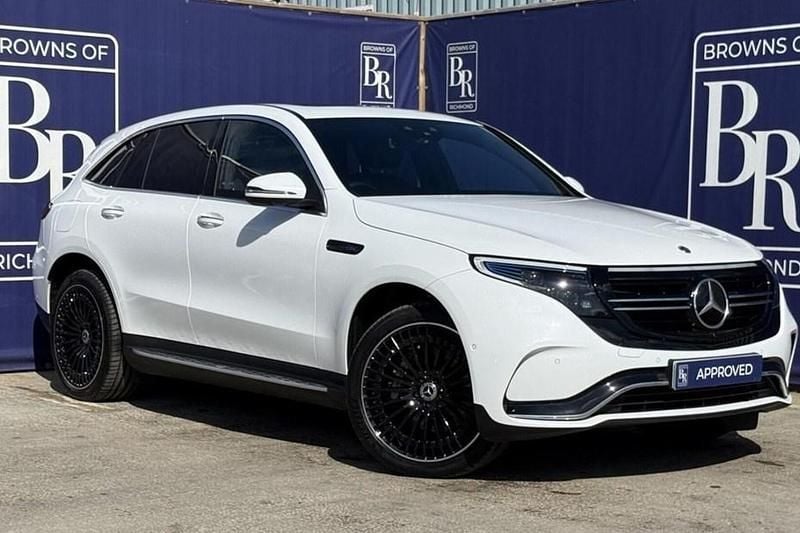 Used Mercedes EQC400 AMG Line Premium Plus 300 kW (408 HP) 2023 White SUV