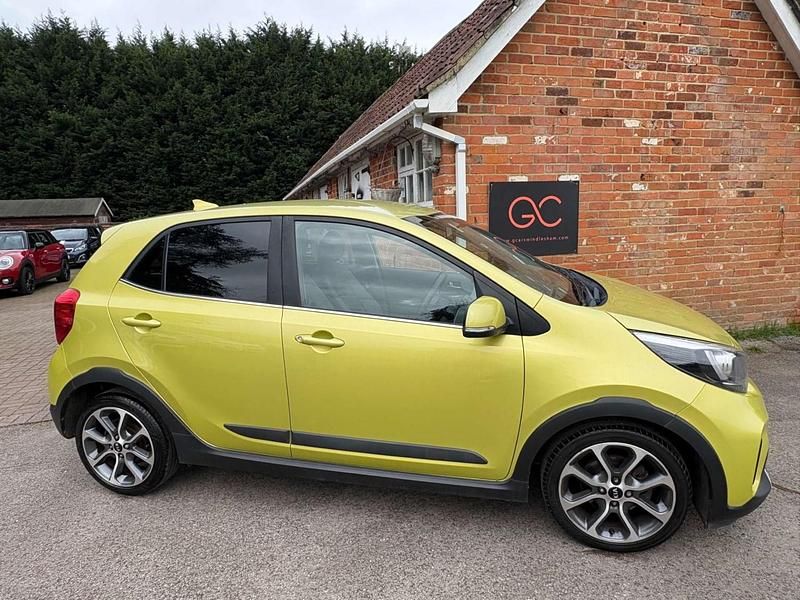 Used Kia Picanto X-Line 84 HP (61 kW) 2020 Green Hatchback
