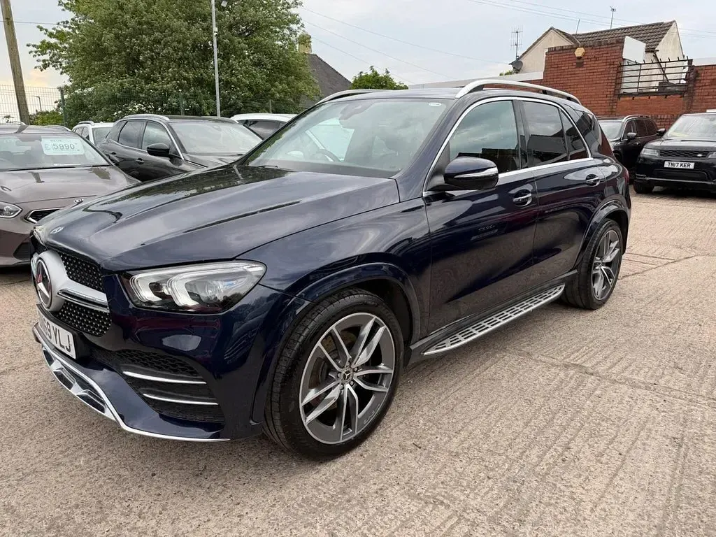 Used Mercedes GLE350 AMG line 2019 Blue SUV