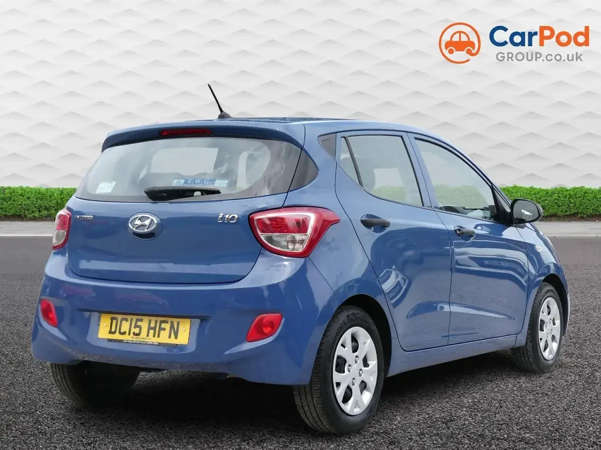 Used Hyundai i10 2015 Blue Hatchback