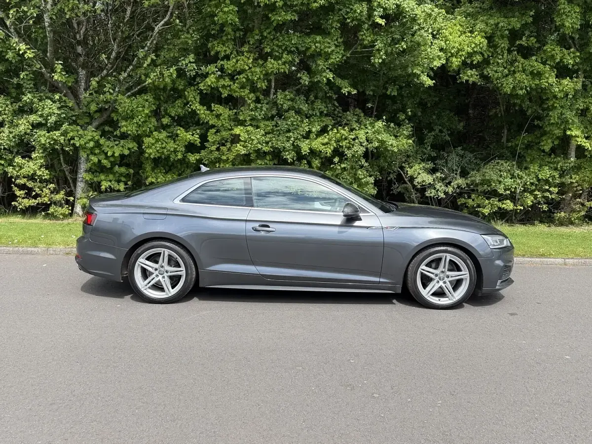Used Audi A5 S-Line 190 HP (139 kW) 2017 Grey Coupe