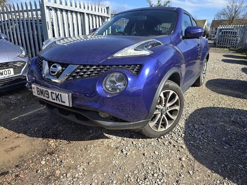 Used Nissan Juke Tekna 2019 Blue SUV