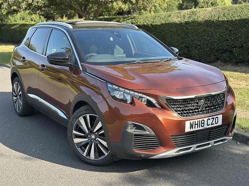 Bronze Used 2018 Peugeot 3008 Premium SUV | £10,490 (Fair price) - Image 1/4