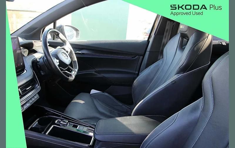 Used Skoda Enyaq iV vRS 219 kW (299 HP) 2024 Black SUV