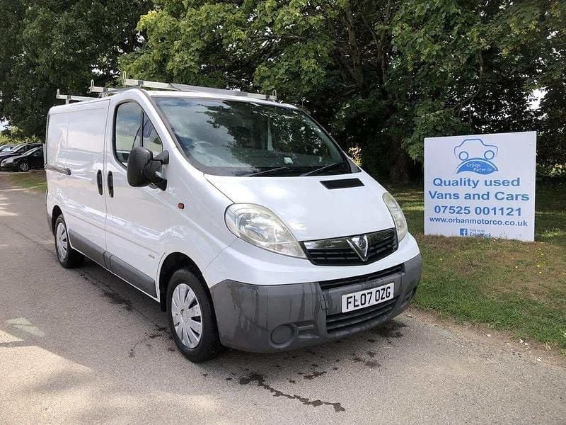 White Used 2007 Vauxhall Vivaro Van | £3,995 (Fair price) - Image 1/4