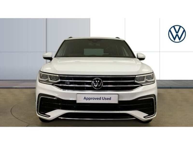 Used VW Tiguan R-line 150 HP (110 kW) 2021 White SUV