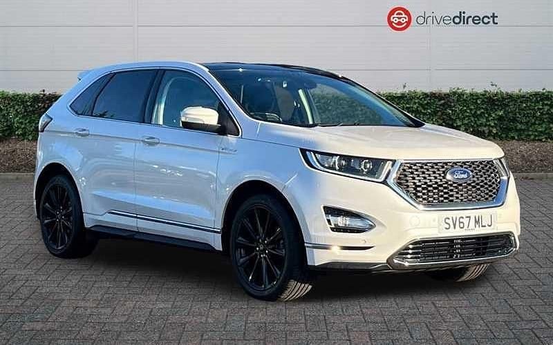 White Used 2017 Ford Edge Vignale SUV | £17,305 (A bit pricey) - Image 1/4