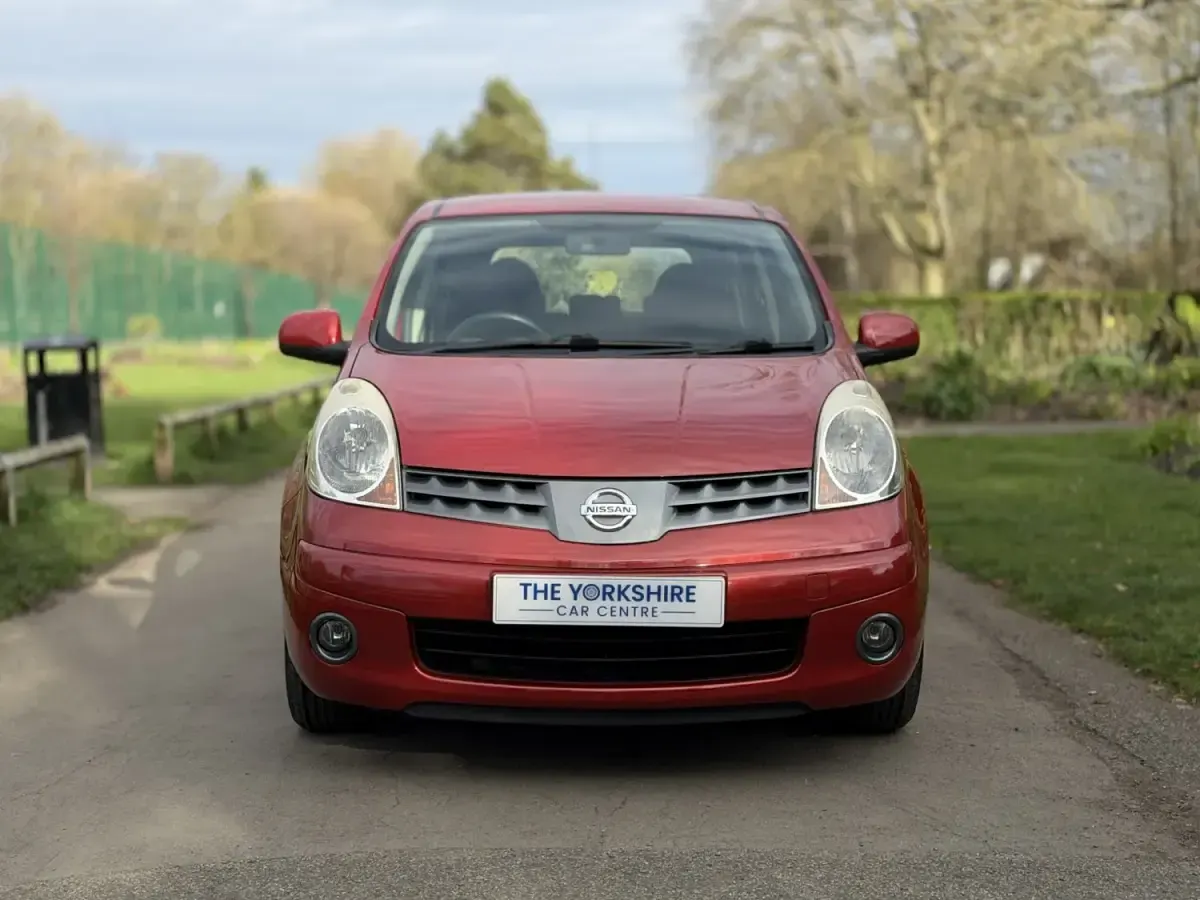 Używany Nissan Note Acenta 2008 Czerwony Hatchback