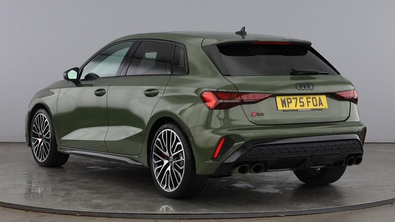 Used Audi S3 Sportback Black Edition 328 HP (241 kW) 2025 Green Hatchback