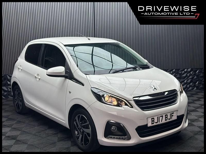 White Used 2017 Peugeot 108 Allure Hatchback | £5,350 (Fair price) - Image 1/3