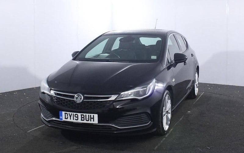 Used Vauxhall Astra SRi 150 HP (110 kW) 2019 Black Hatchback