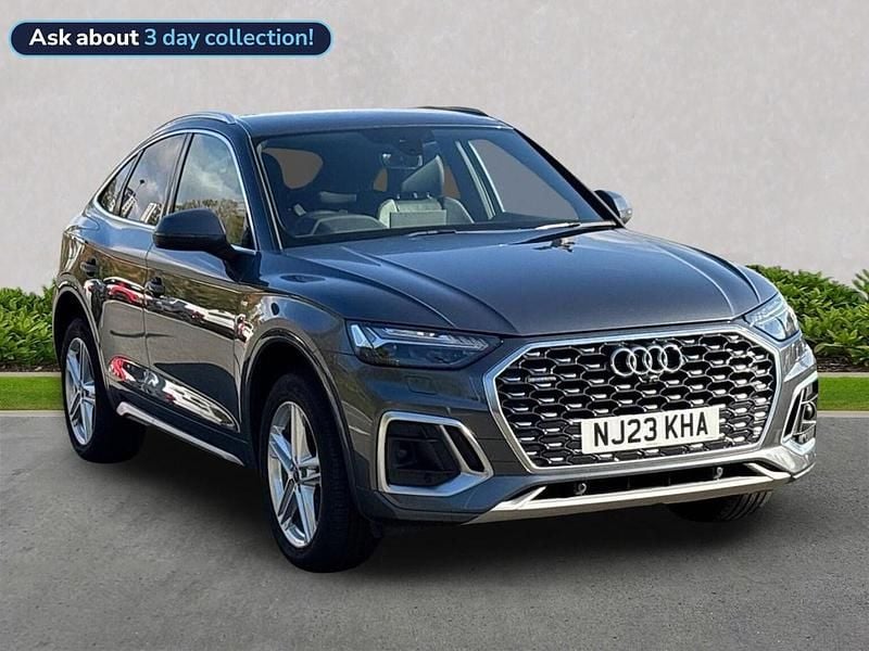 Grey Used 2023 Audi Q5 S-Line SUV | £29,715 (Fair price) - Image 1/4