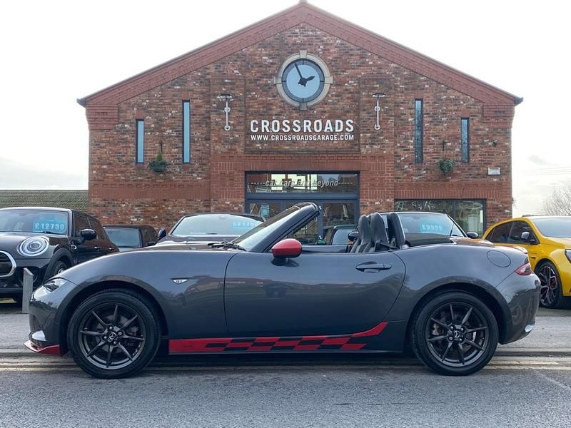Used Mazda MX5 Edition 131 HP (96 kW) 2016 Meteor grey Cabriolet