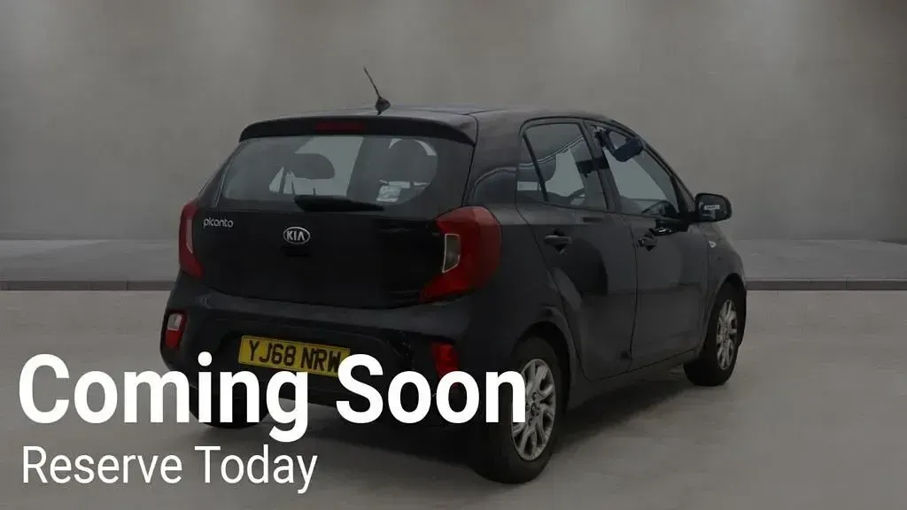 Used Kia Picanto 66 HP (48 kW) 2018 Black Hatchback
