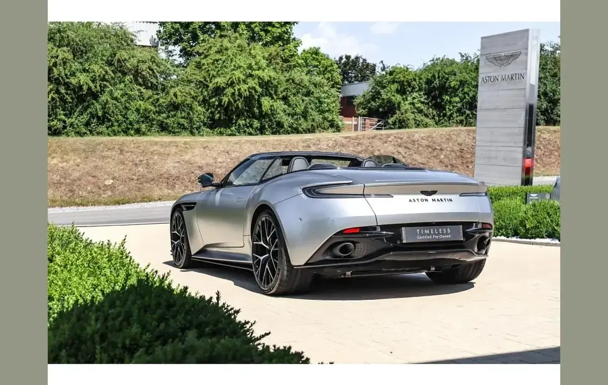 Used Aston Martin DB12 680 HP (500 kW) 2024 Silver Cabriolet