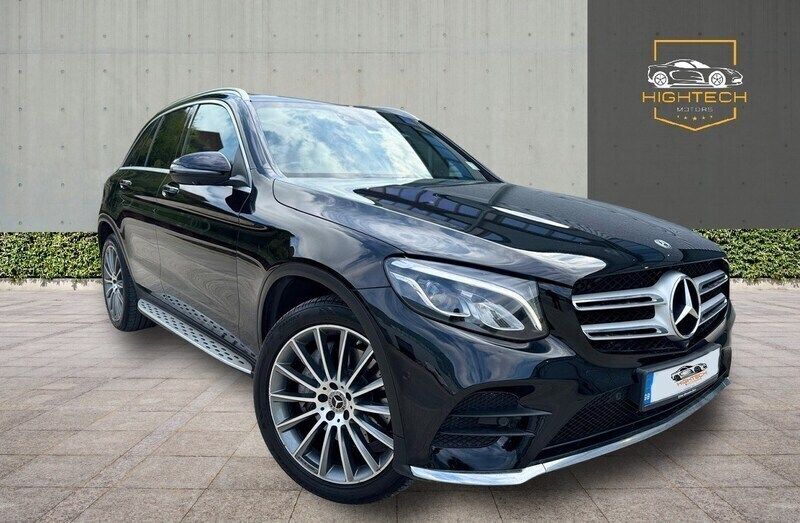 Black Used 2018 Mercedes GLC250 AMG Line Premium Estate | £17,998 (Fair price) - Image 1/4