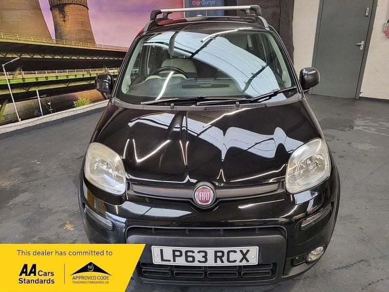 Used Fiat Panda Trekking 85 HP (62 kW) 2014 Black Hatchback