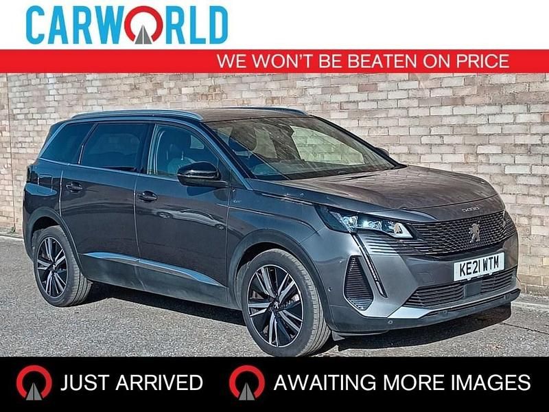 Grey Used 2021 Peugeot 5008 Premium MPV | £19,400 (Fair price) - Image 1/3