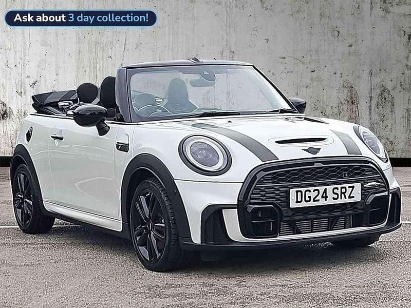 White Used 2024 Mini Cooper S Cabriolet Comfort Cabriolet | £25,999 (Fair price) - Image 1/3