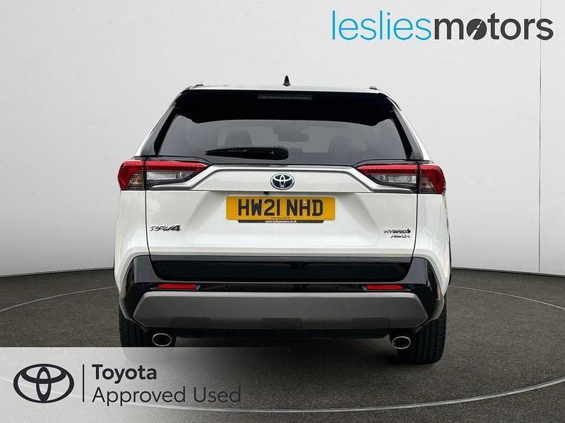 Used Toyota RAV4 2021 White/black SUV