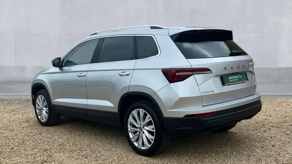 Used Skoda Karoq SE L 150 HP (110 kW) 2025 Brilliant silver metallic SUV