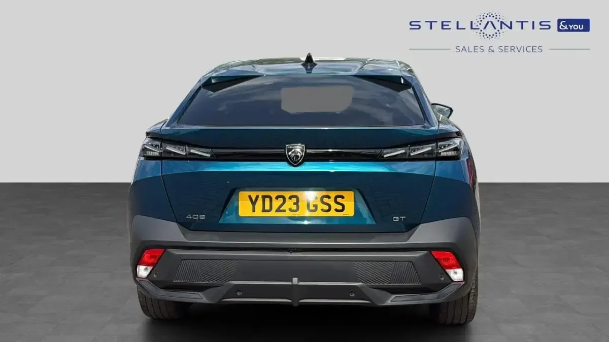 Used Peugeot 408 GTi 131 HP (96 kW) 2023 Blue SUV