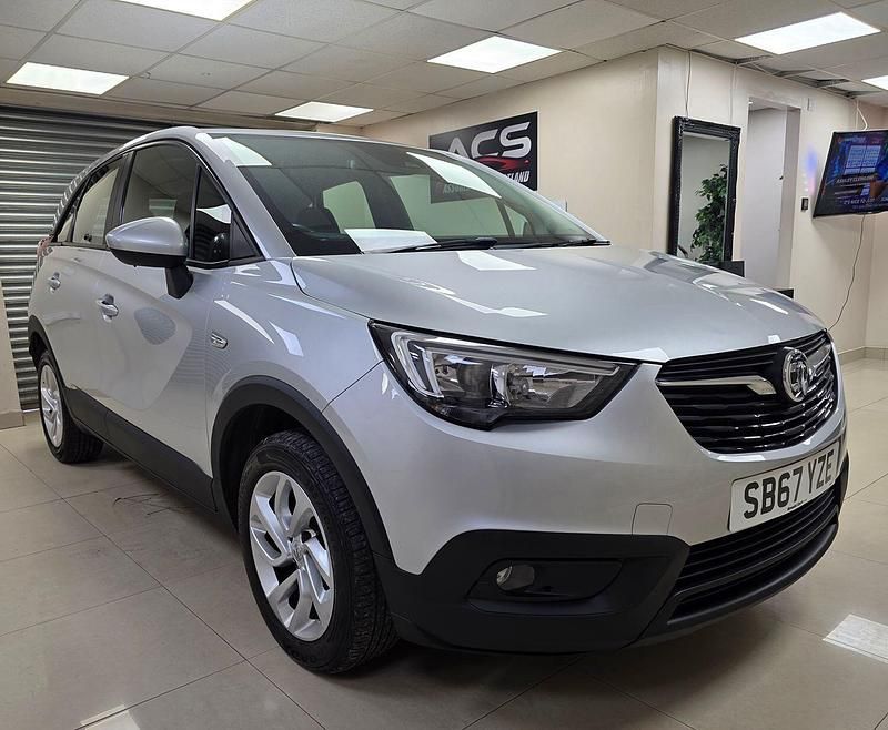 Used Vauxhall Crossland X S 110 HP (80 kW) 2017 Silver SUV